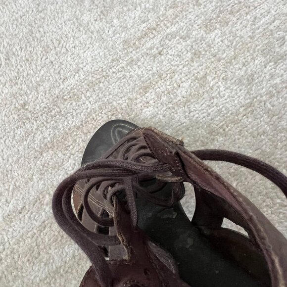 Y2K Nike Gladiator Lace Up Sandals Shoes 7.5 - Picture 7 of 9